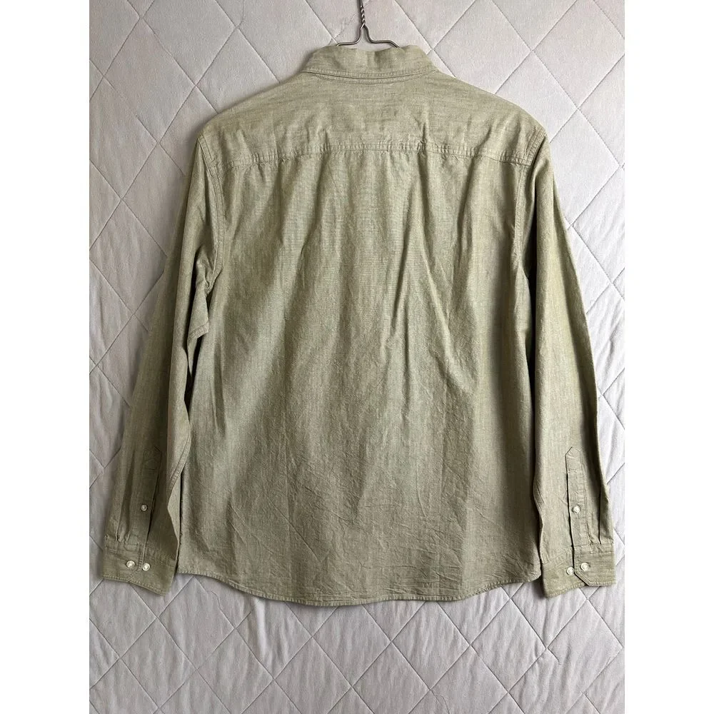 Banana Republic‎ Button Up Men's Large Standard Fit Long Sleeve NWT